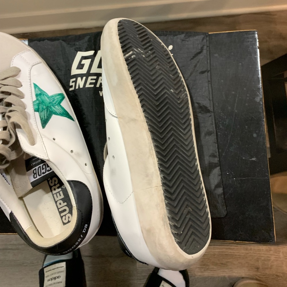 Golden Goose — Love Dealer — White and Green - Picture 3 of 7